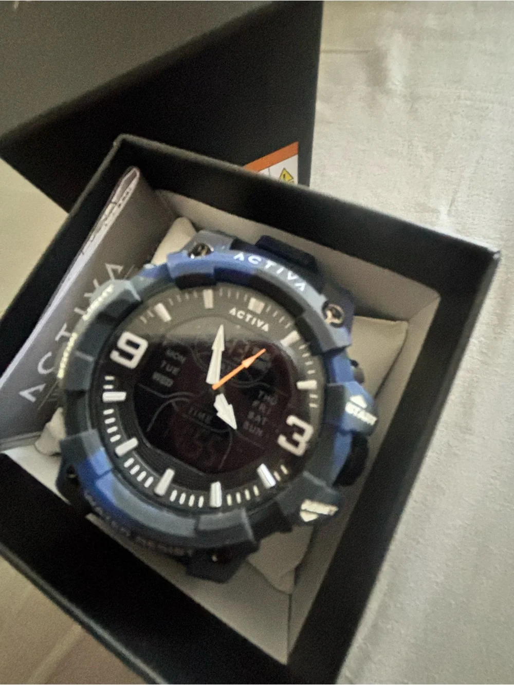 Invicta Men's Blue and Black Sport Watch